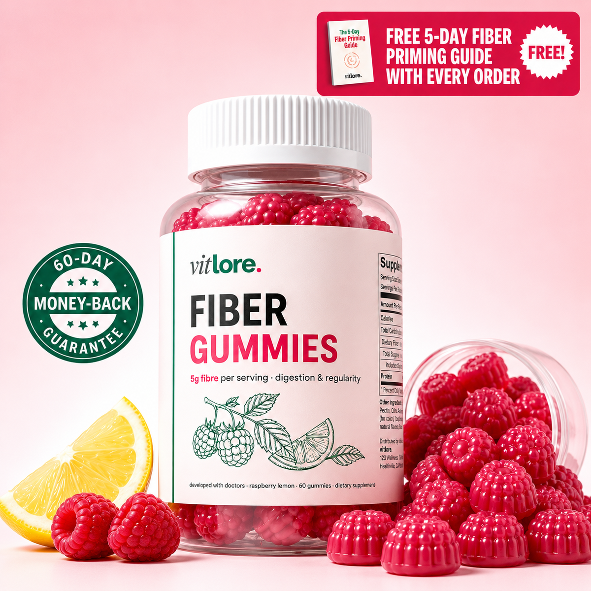 Vitlore Fiber Gummies — PDP 1